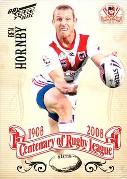 2008 NRL Centenary #183 Ben Hornby Front